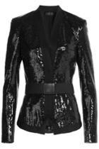 Donna Karan Donna Karan Sequin Jacket - Black