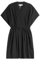 Iro Iro Cotton Kimono Dress - Black
