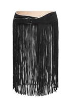 Alaia Alaia Suede Fringed Belt