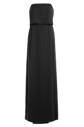 Halston Heritage Halston Heritage Sequined Strapless Gown - Black
