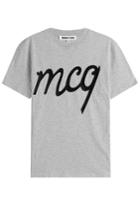 Mcq Alexander Mcqueen Mcq Alexander Mcqueen Cotton T-shirt With Logo - Grey