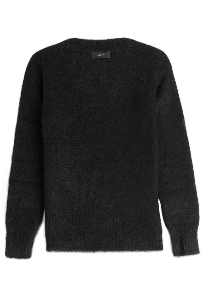 Joseph Joseph Knit Pullover With Wool, Alpaca And Mohair - Black