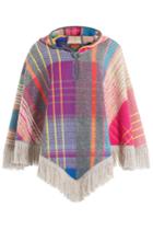 Missoni Missoni Fringed Wool Cape With Silk