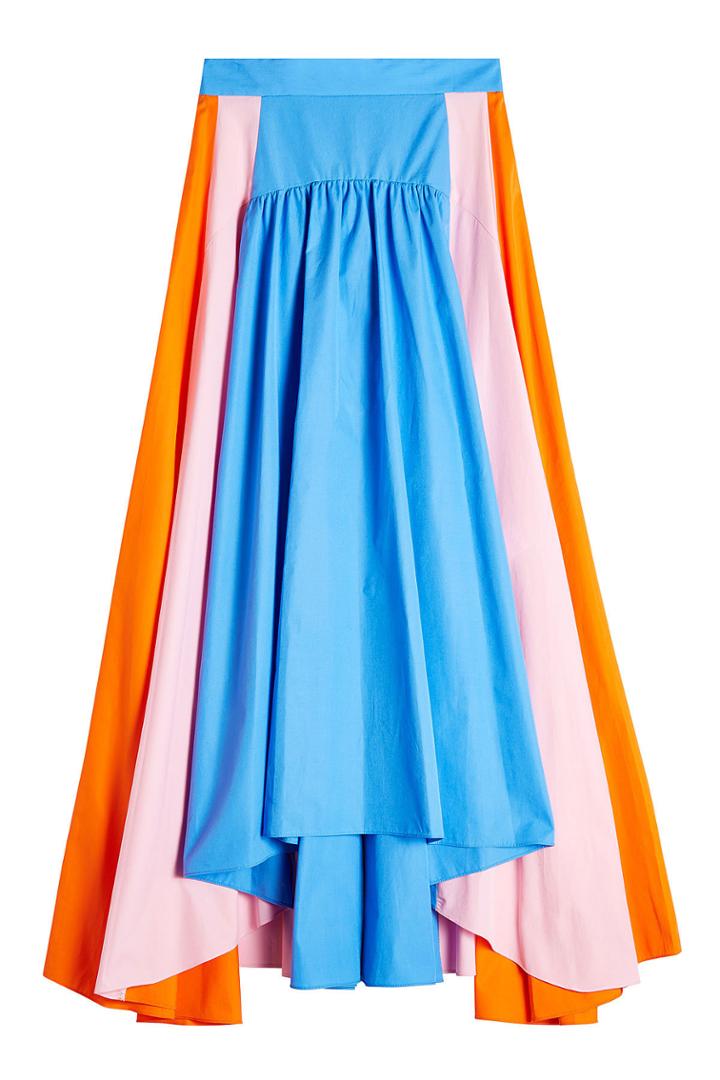 Peter Pilotto Peter Pilotto Cotton Maxi Skirt - Multicolored