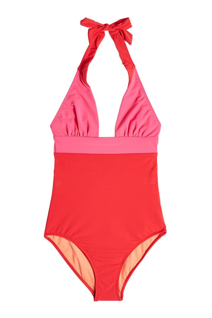 Heidi Klum Heidi Klum Two Tone Swimsuit