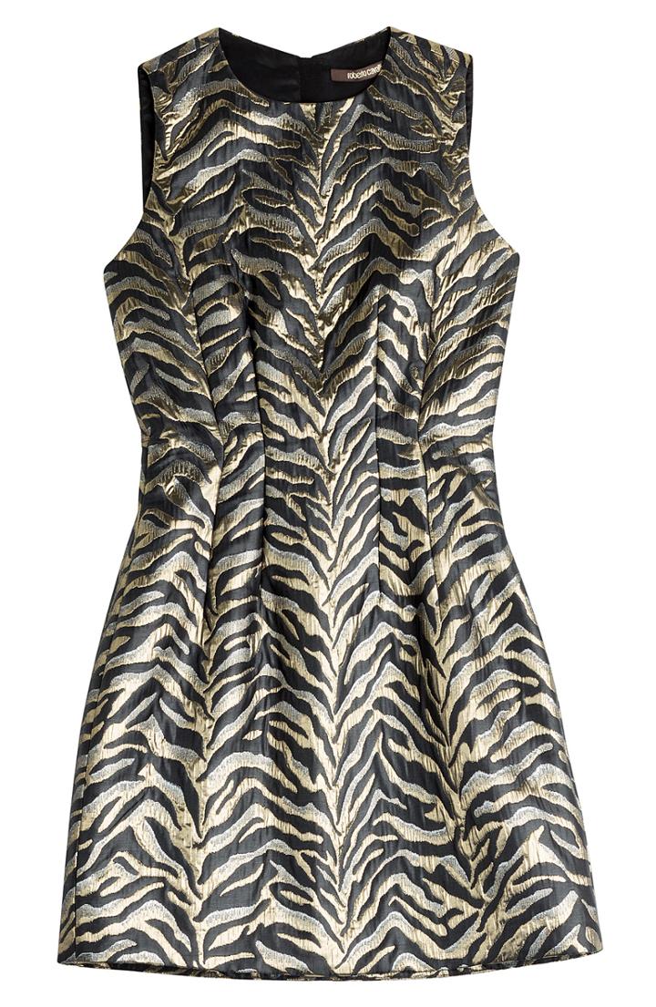 Roberto Cavalli Zebra Print Dress
