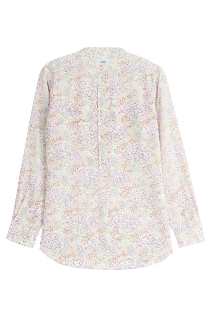 Closed Closed Silk Blouse With Allover Print - White
