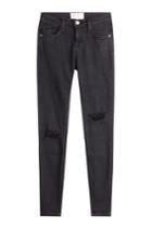 Current/elliott Current/elliott Skinny Distressed Jeans - Black