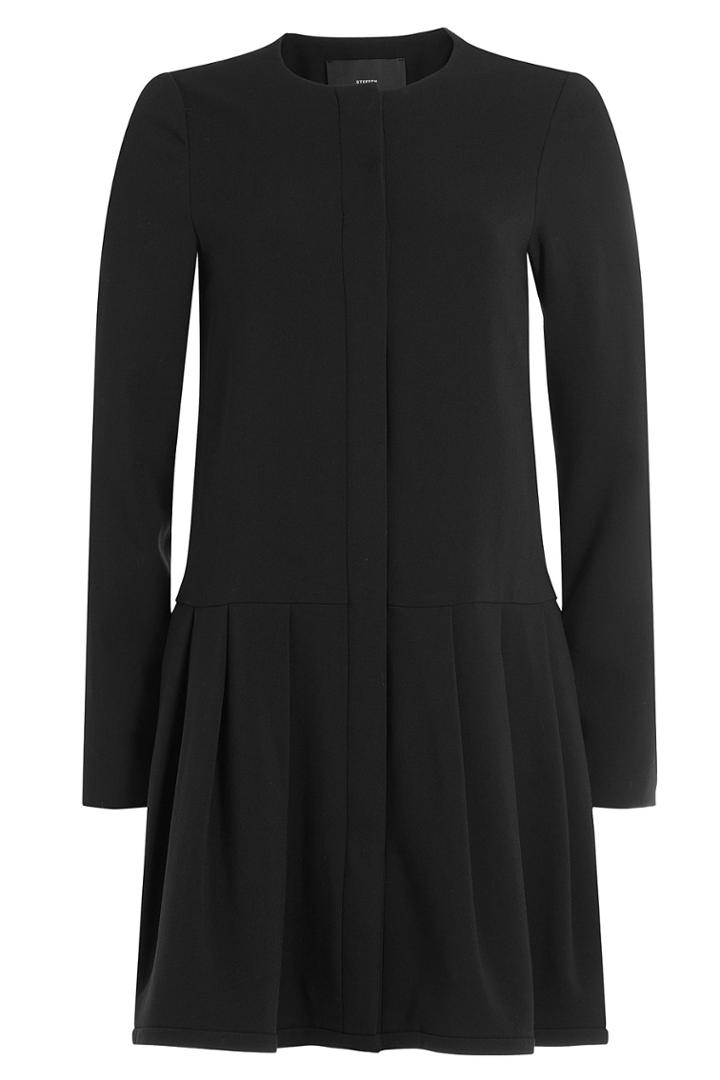 Steffen Schraut Steffen Schraut Tailored Coat With Pleats - Black