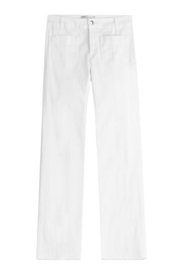 Seafarer Seafarer Cropped Straight Leg Jeans - None