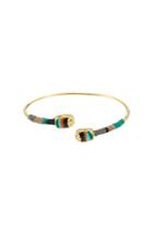 Gas Bijoux Gas Bijoux Duality Scaramouche Small 24kt Gold-plated Bracelet