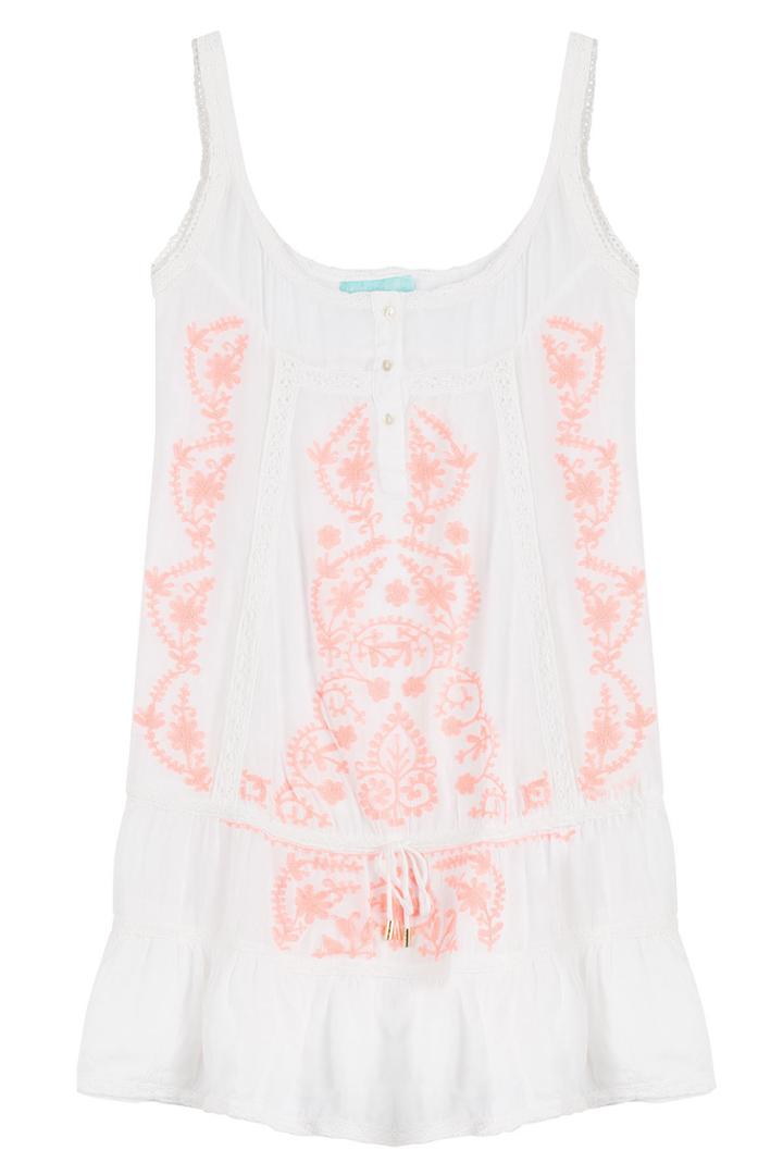Melissa Odabash Melissa Odabash Embroidered Tunic Dress - None