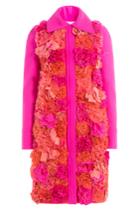 Victoria Victoria Beckham Victoria Victoria Beckham Appliquéd Flower Coat