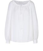 Michael Kors Silk Peasant Blouse