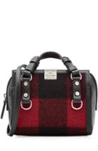 Dsquared2 Leather And Wool Mini Tote