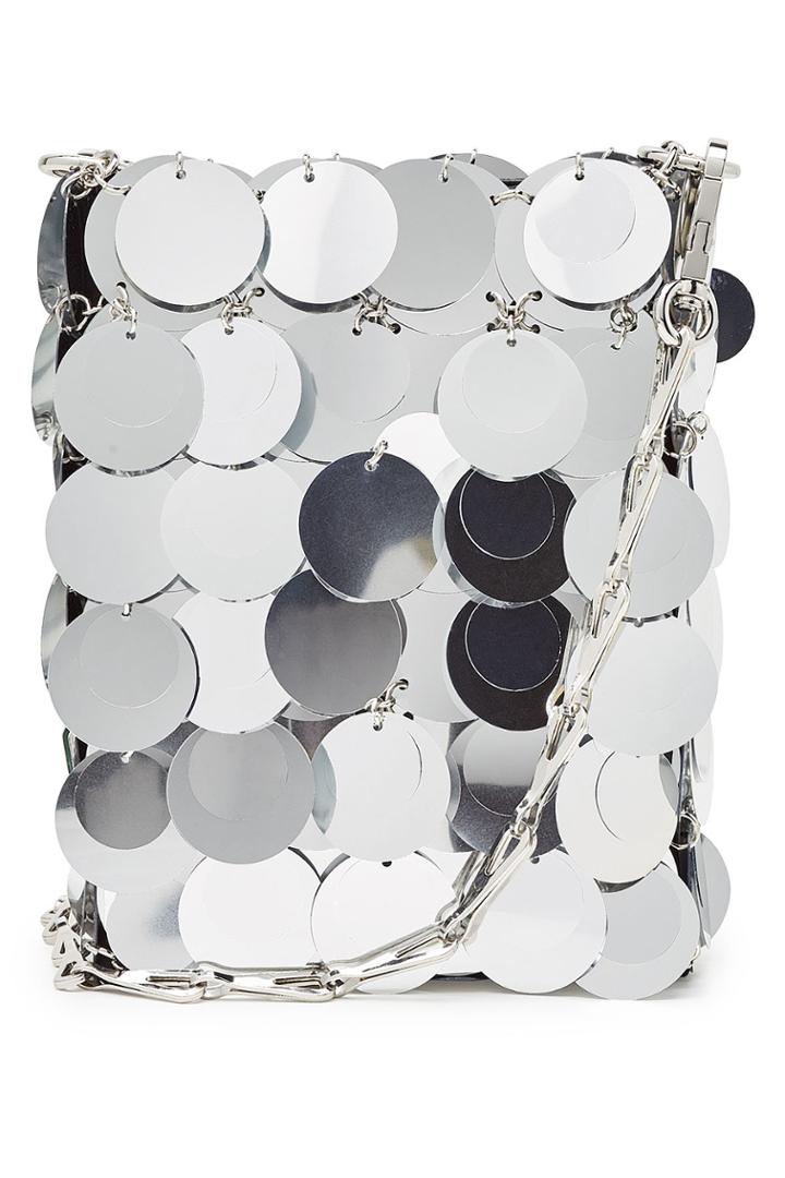 Paco Rabanne Paco Rabanne Sparkle Mini 1969 Leather Clutch