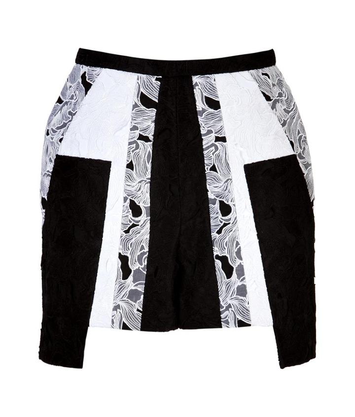 Peter Pilotto Cotton-silk Cate Skort