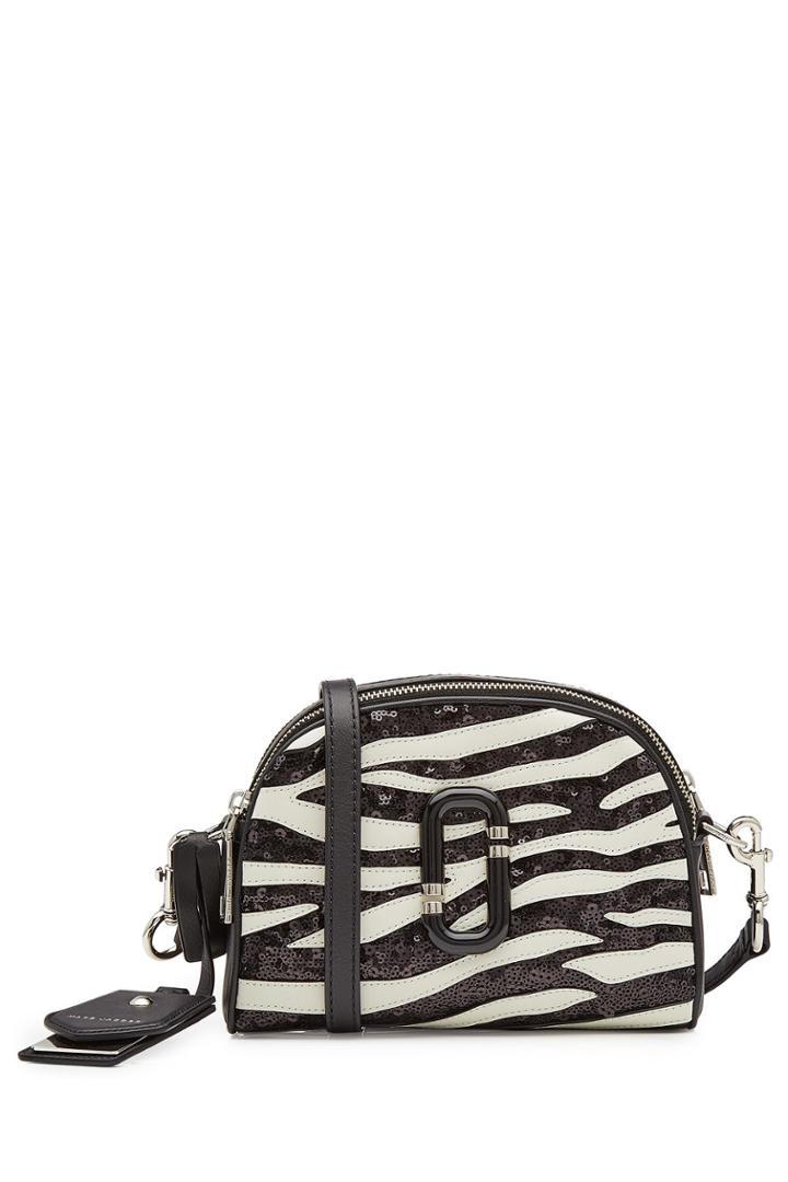 Marc Jacobs Marc Jacobs Shutter Sequinned Leather Shoulder Bag