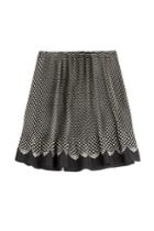 Anna Sui Anna Sui Polka Dot Silk Skirt