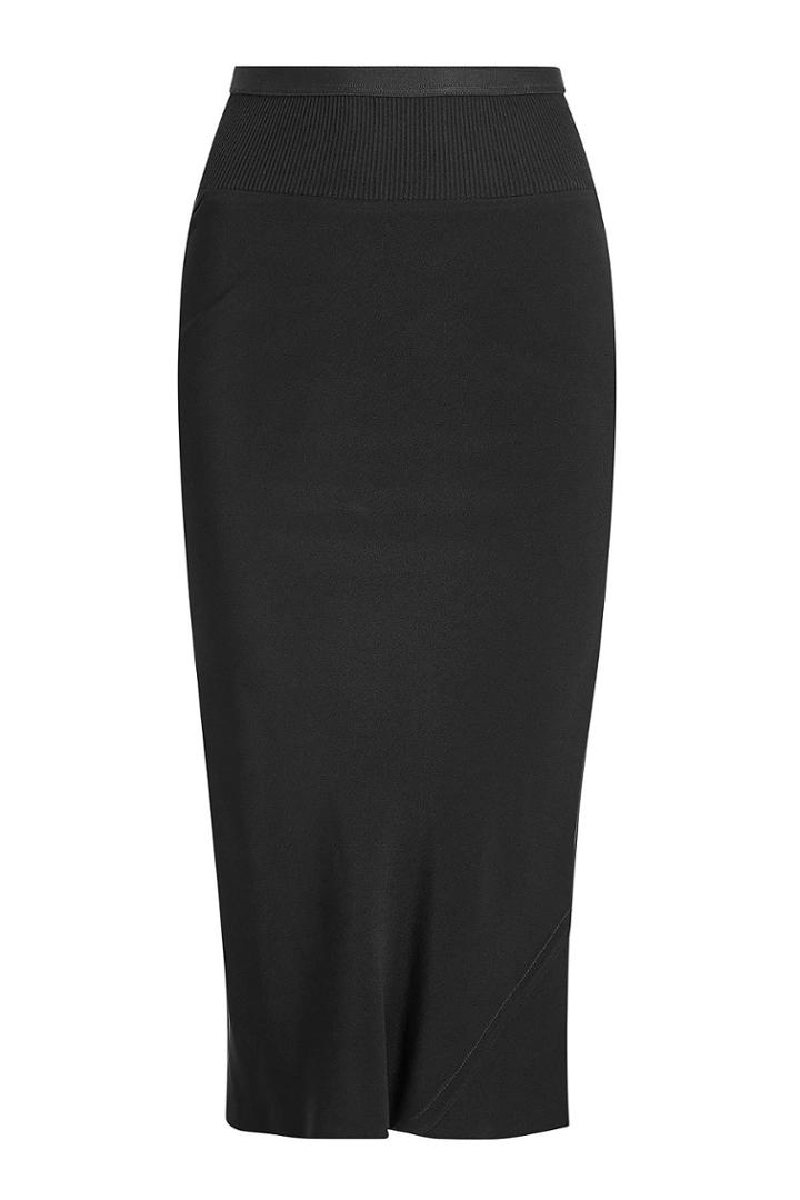 Rick Owens Rick Owens Knitted Pencil Skirt