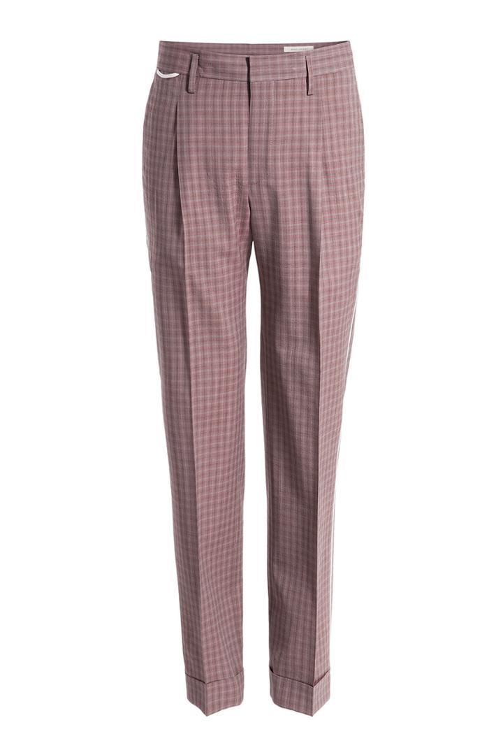 Marc Jacobs Marc Jacobs Check Print Wool Pants - None