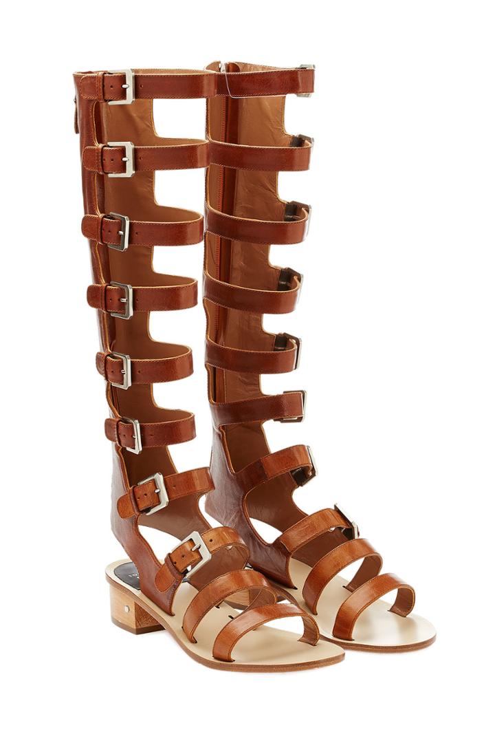 Laurence Dacade Laurence Dacade Halle Leather Gladiator Sandals