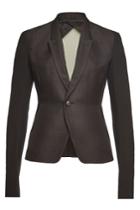 Rick Owens Rick Owens Cotton-silk Soft Blazer Combo