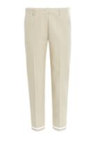 Victoria Beckham Denim Victoria Beckham Denim Cotton Twill Cropped Pants - None