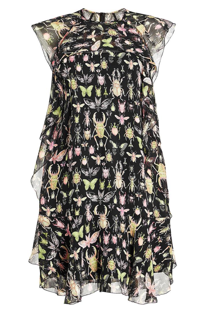 Red Valentino Red Valentino Printed Silk Chiffon Dress