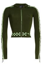 Fenty Puma By Rihanna Fenty Puma By Rihanna Lace Sleeve Zipped Hoody