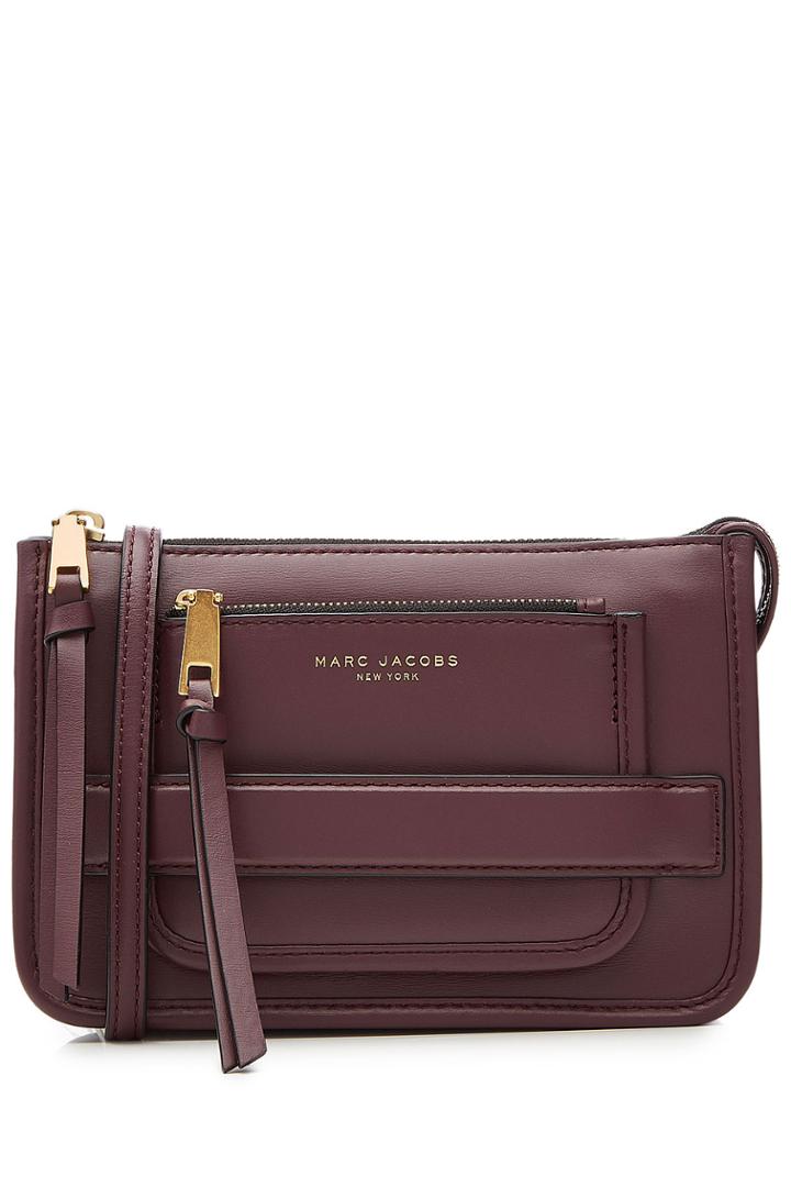 Marc Jacobs Marc Jacobs Madison Cross Body Leather Shoulder Bag - Red