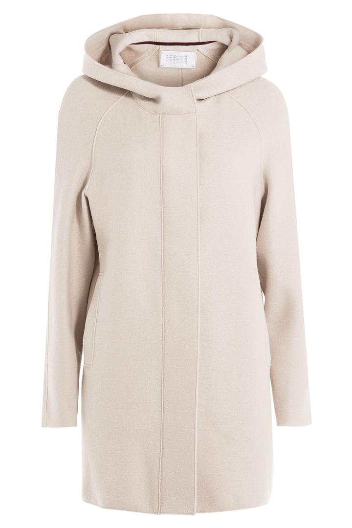 Harris Wharf London Harris Wharf London Felted Wool Hooded Coat