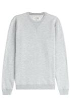 Maison Margiela Maison Margiela Cotton Sweatshirt With Elbow Patches - Grey