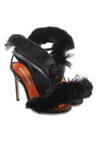 Marco De Vincenzo Marco De Vincenzo Fringed Leather Sandals