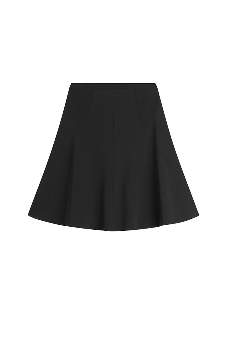 Hugo Hugo Flared Skirt - Black
