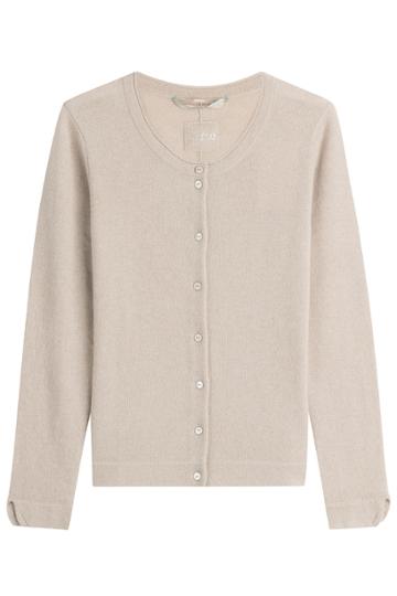 81 Hours By Dear Cashmere 81 Hours By Dear Cashmere Cashmere Cardigan - Beige