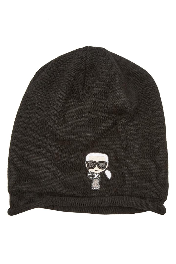 Karl Lagerfeld Karl Lagerfeld K/tokyo Karl Hat With Cashmere And Wool