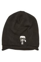 Karl Lagerfeld Karl Lagerfeld K/tokyo Karl Hat With Cashmere And Wool