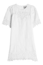 Sea Sea Linen Dress With Embroidery