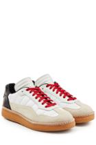 Alexander Wang Alexander Wang Leather And Suede Sneakers - Multicolor