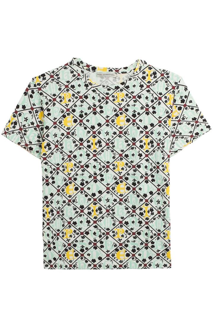 Mary Katrantzou Printed Jersey T-shirt