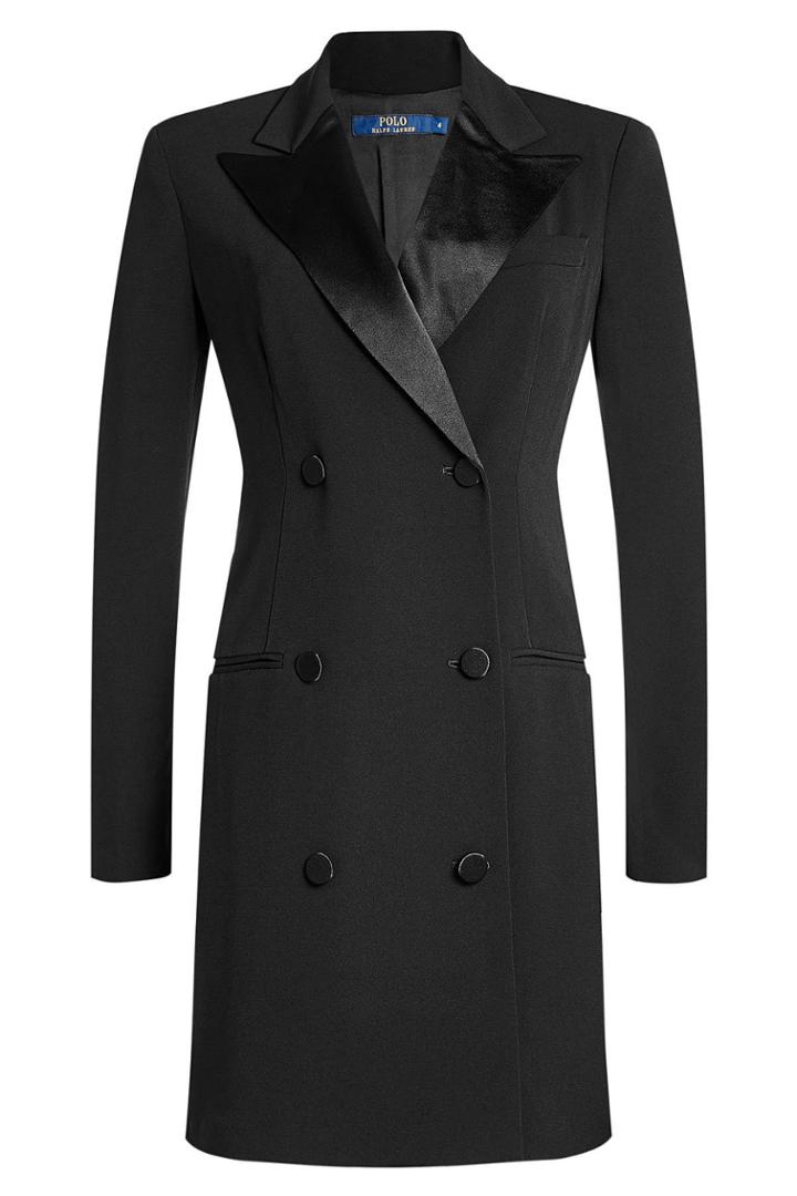Ralph Lauren Polo Ralph Lauren Polo Blazer Dress With Satin Lapels