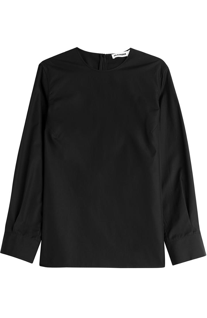 Jil Sander Long Sleeve Cotton Top