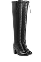 Laurence Dacade Laurence Dacade Idylle Over-the-knee Leather Boots - Black