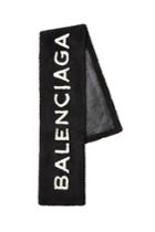 Balenciaga Balenciaga Oversized Shearling Scarf