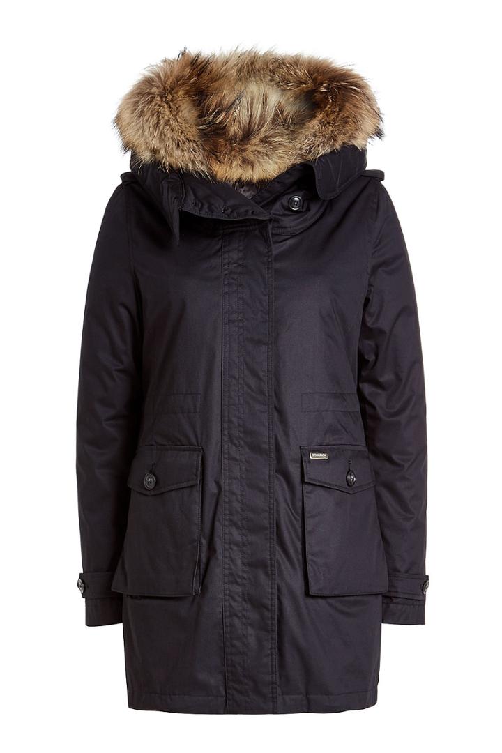 Woolrich Woolrich Scarlett Down Parka With Fur-trimmed Hood