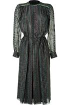 Preen By Thornton Bregazzi Metallic Tatooine Dress
