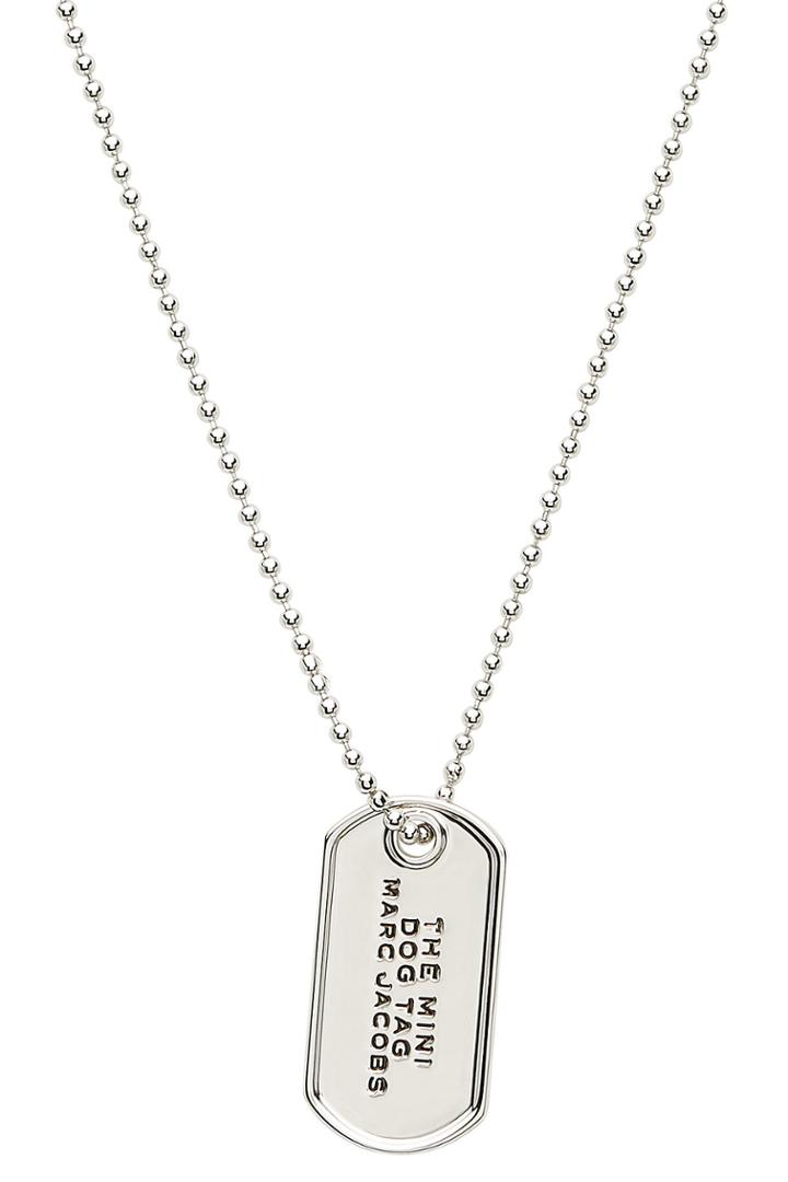 Marc Jacobs Marc Jacobs The Mini Dog Tag Necklace