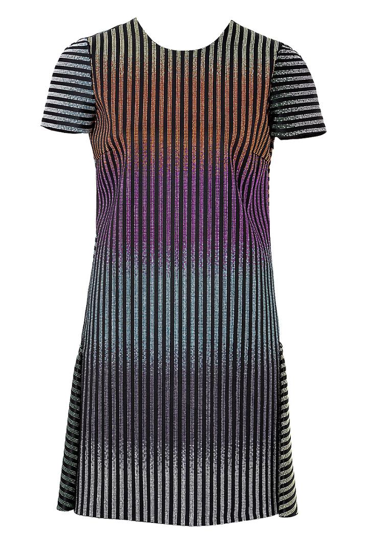 Marco De Vincenzo Rainbow Metallic Dress