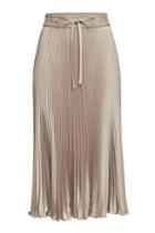 Red Valentino Red Valentino Satin Midi Skirt